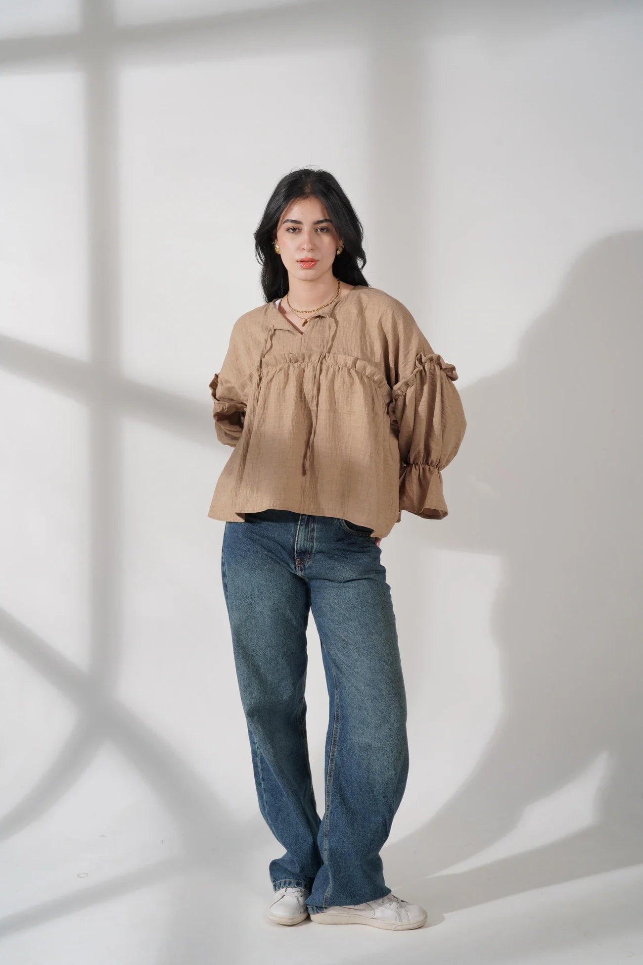Ruffle blouse
