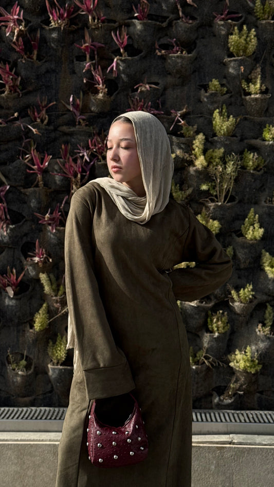 Layali Dress - Olive