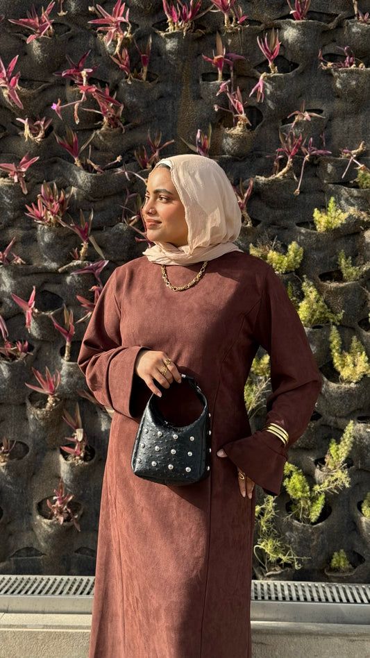 Layali Dress - Brown