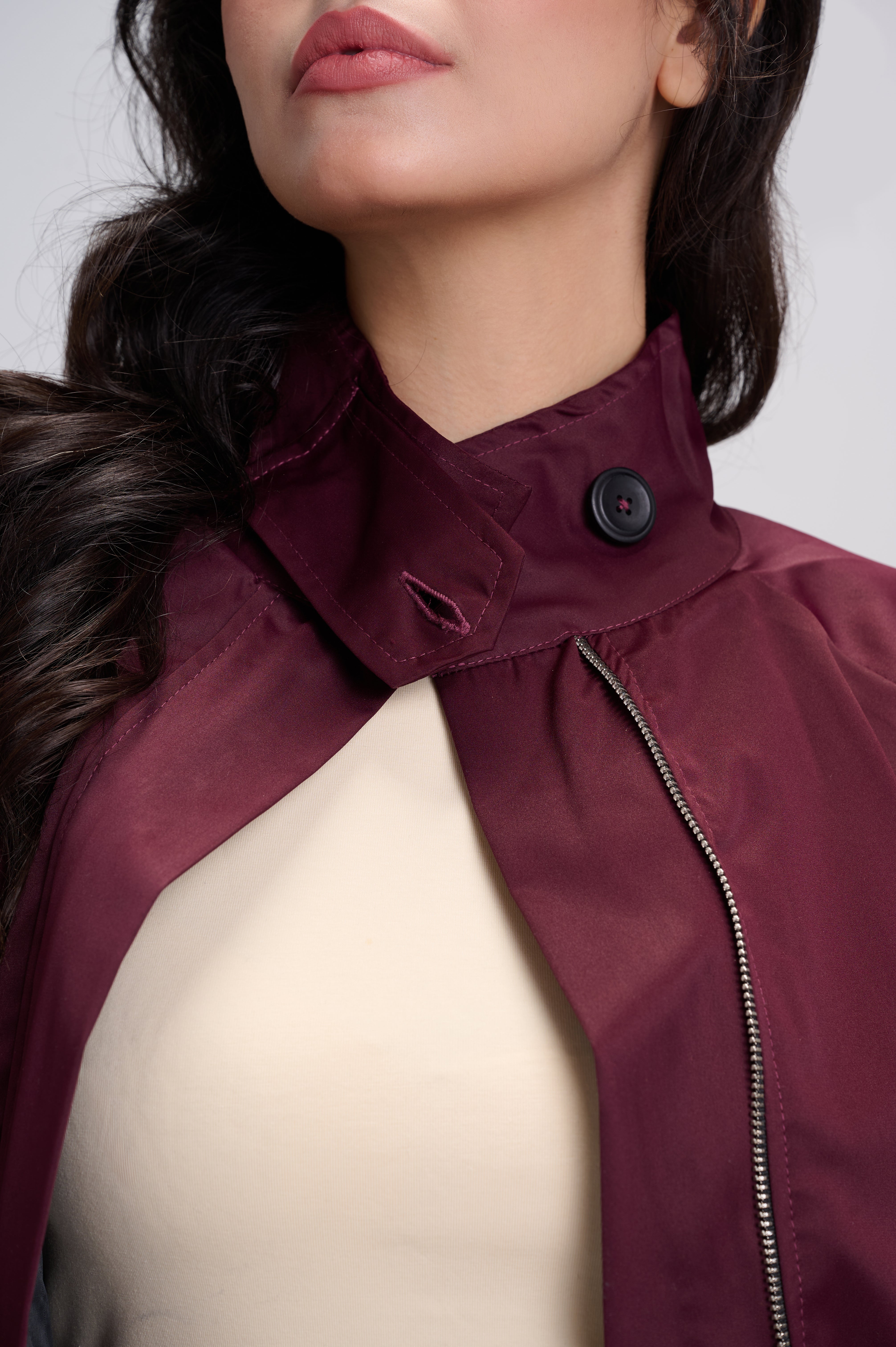 Windbreaker - Burgundy