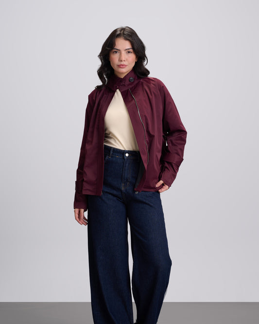 Windbreaker - Burgundy