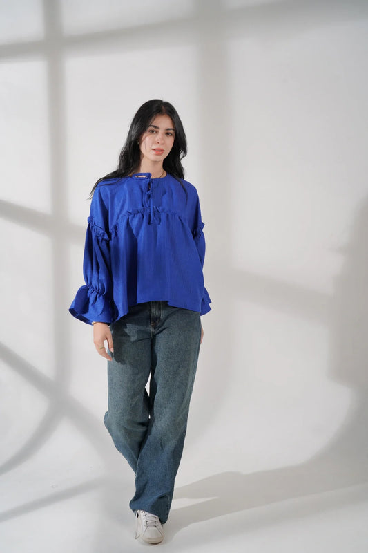 Ruffle blouse