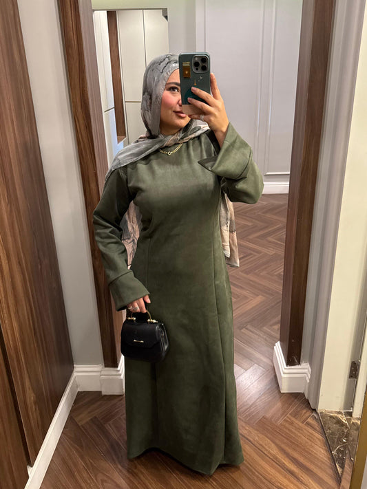 Layali Dress - Olive