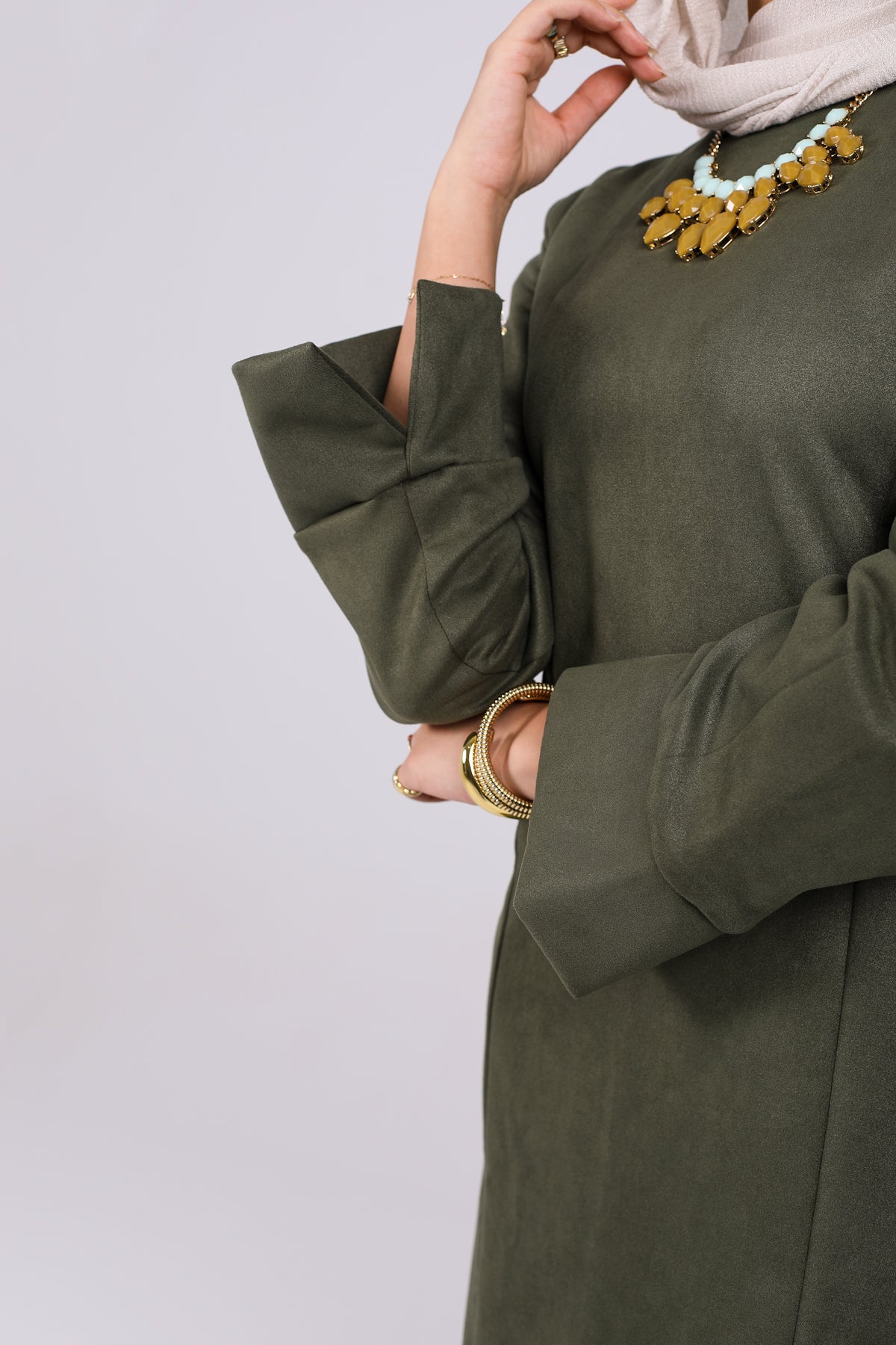 Layali Dress - Olive