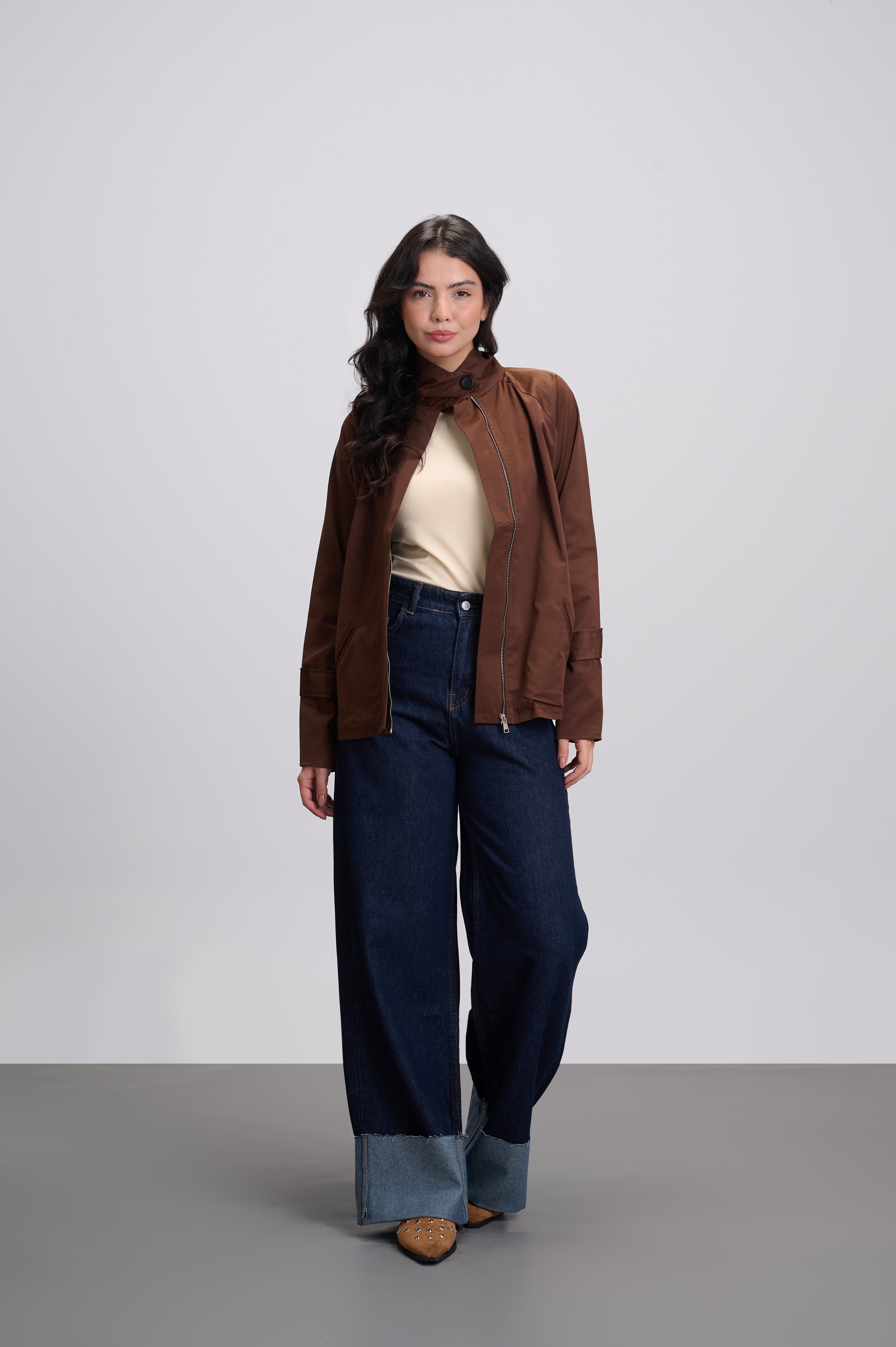 Windbreaker  - Choco Brown
