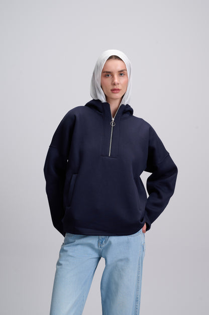 Zip-up hoodie