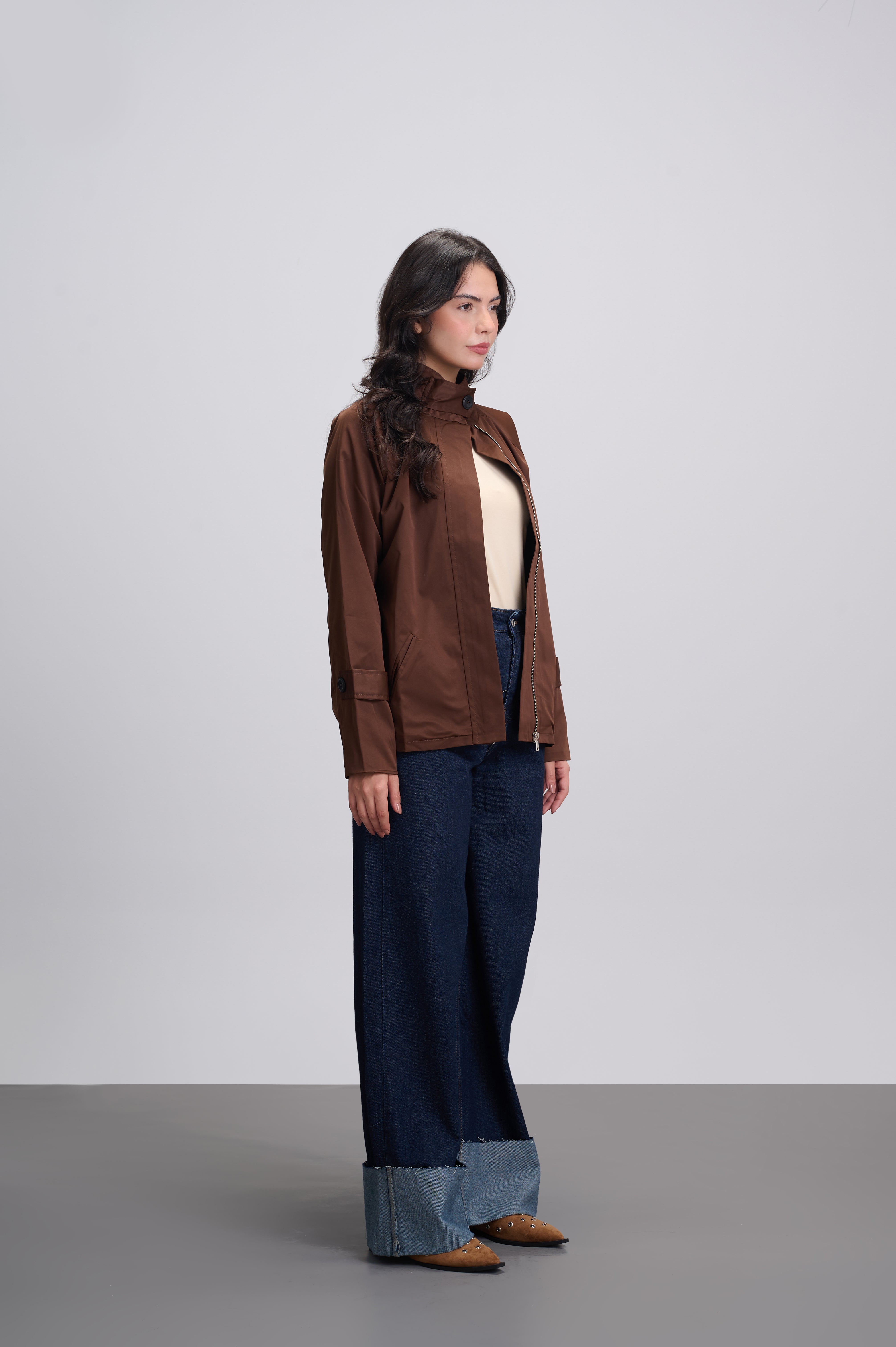 Windbreaker  - Choco Brown