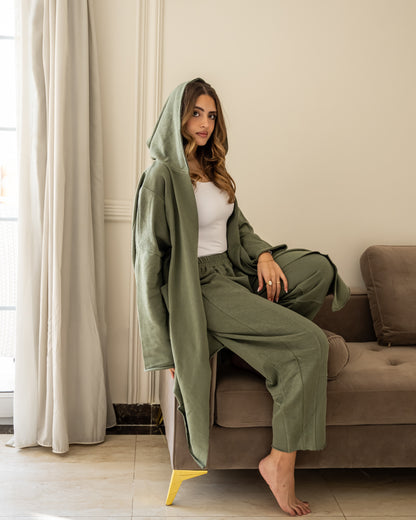 It Girl Cardigan - Olive