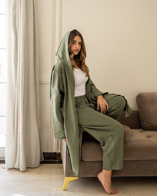 It Girl Cardigan - Olive