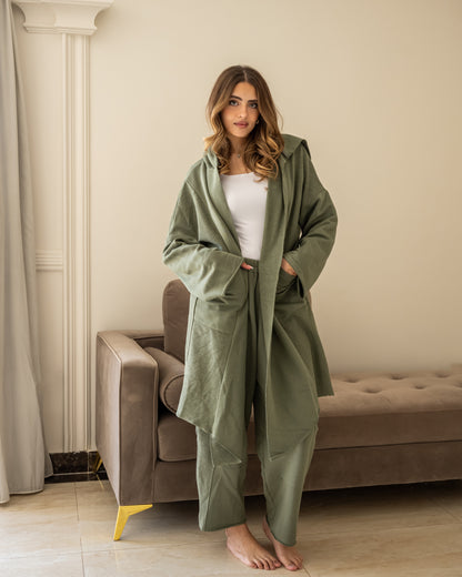 It Girl Cardigan - Olive