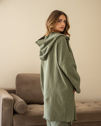 It Girl Cardigan - Olive