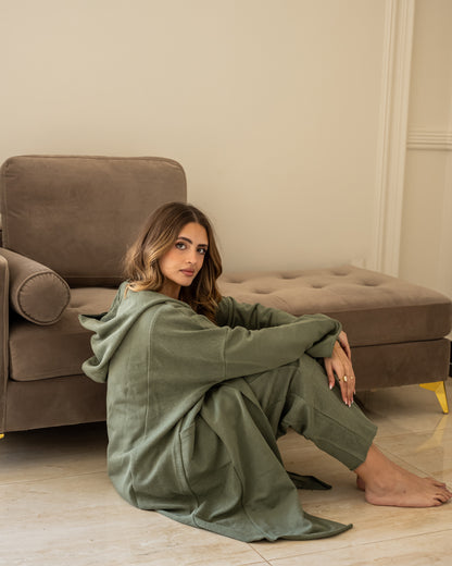 It Girl Cardigan - Olive