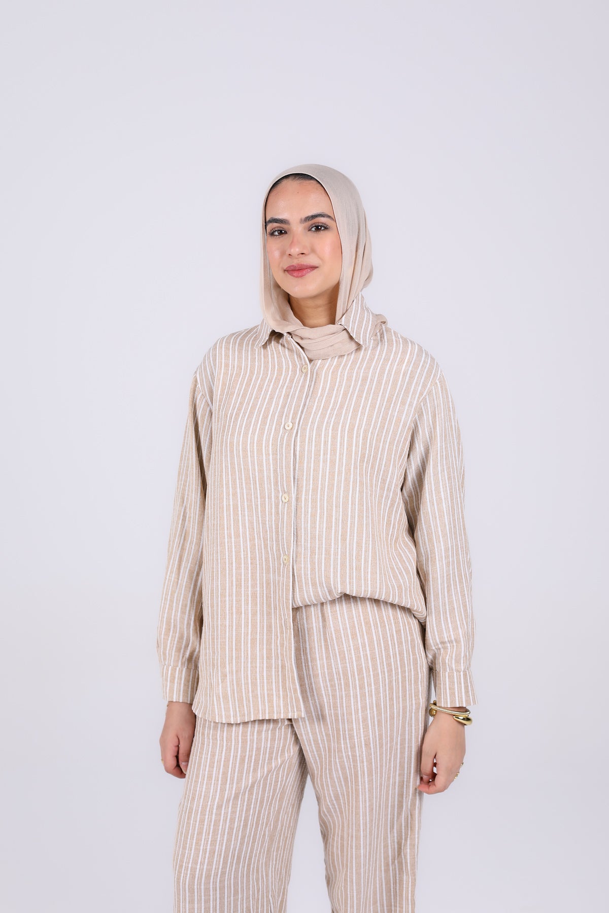 Mocha stripped set