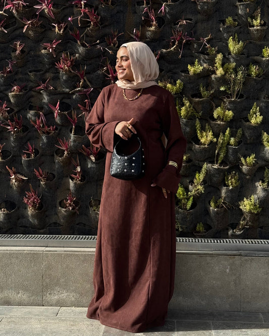 Layali Dress - Brown